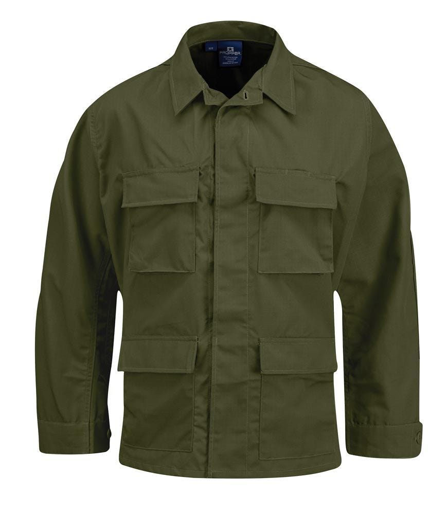 Propper Men’s BDU Coat - 100% Cotton Ripstop