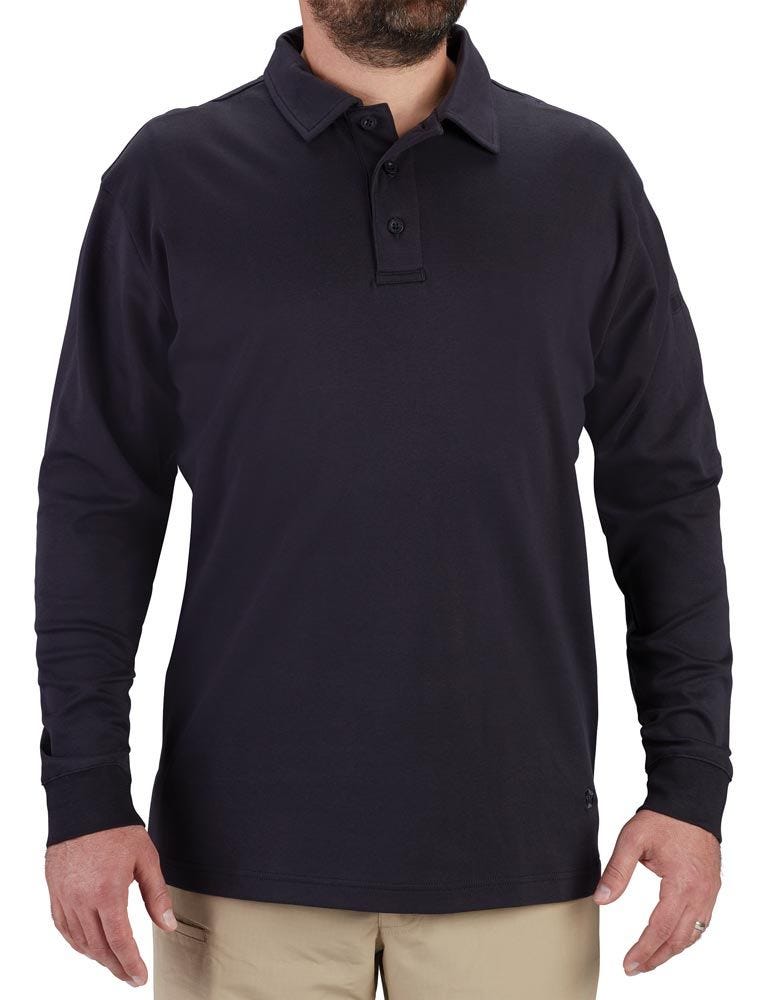 Propper Men's Uniform Cotton Polo - Long Sleeve