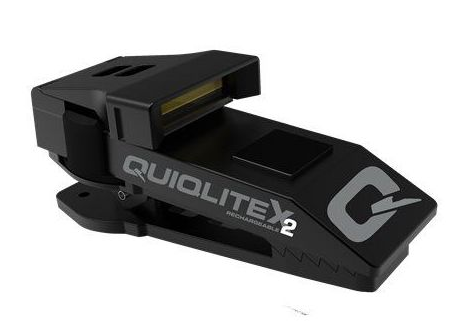 QuiqLite X2 USB Rechargeable Aluminum Housing 20 - 200 Lumens