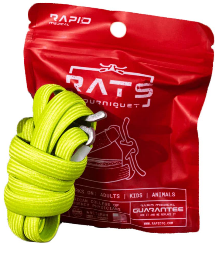 Lightning X R.A.T.S. Tourniquet Fluorescent Yellow