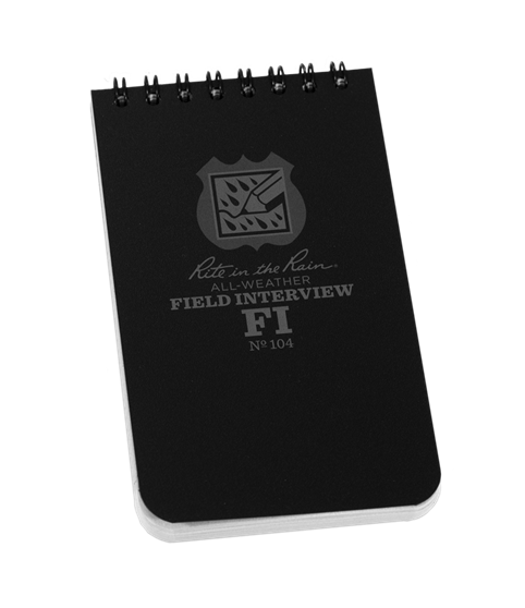 Field Interview Notebook (3'' x 5'')