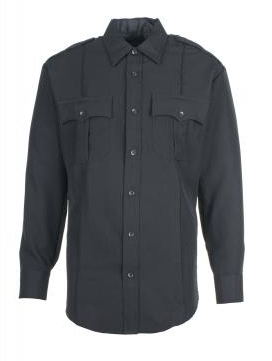 Spiewak Men's Microfiber Poly Long-Sleeve Duty Shirts (Hidden Zip)