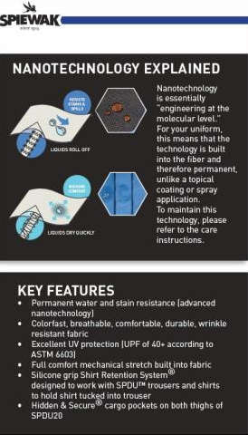 Spiewak Microfiber Poly Non-Cargo Duty Trousers