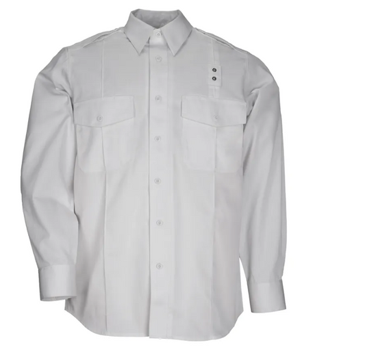 5.11 Men's PDU Long Sleeve Twill Class A Shirt