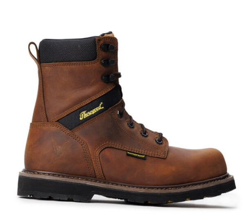 Thorogood Jobsite Series – 8″ Crazy Horse Waterproof Safety Toe