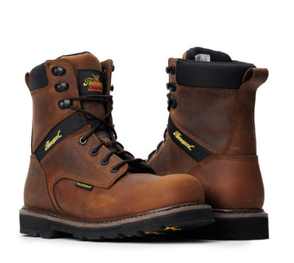 Thorogood Jobsite Series – 8″ Crazy Horse Waterproof Safety Toe