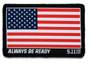 5.11 USA FLAG WOVEN PATCH