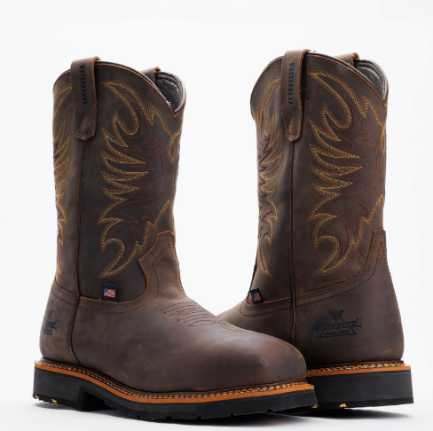 Thorogood Western Work – Waterproof Crazy Horse – 11″ Safety Toe