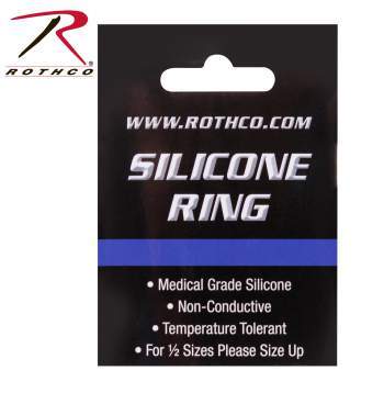 Rothco Thin Blue Line Silicone Ring