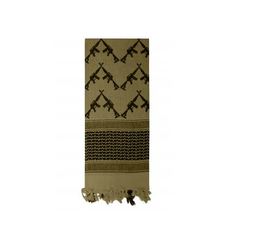 Rothco Crossed Rifles Shemagh Tactical Scarf