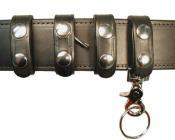 Boston Leather - Leather Belt Keepers Combo Pack, Deluxe
