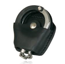 Boston Leather Quick Release Case for ASP Chain Handcuffs 