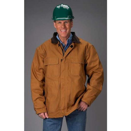 FR Brown Duck Industrial Jacket