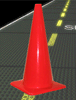 28" Standard Road Cone
