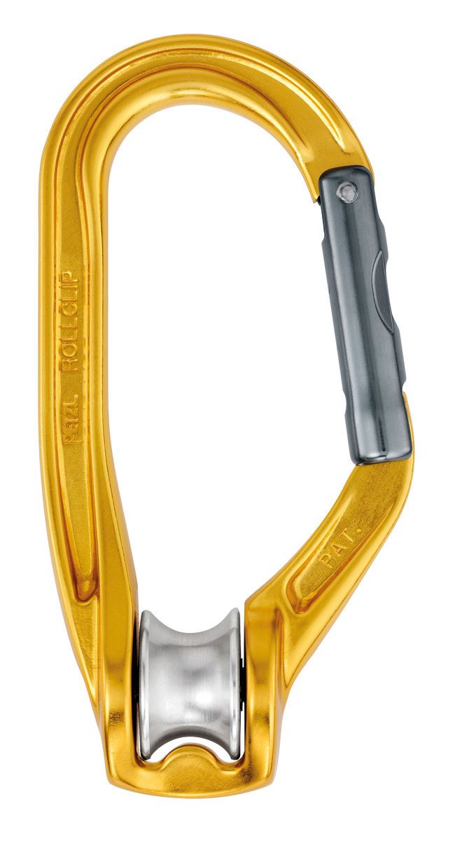 Petzl ROLLCLIP H-frame pulley carabiner