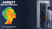Garrett SmartScan Thermal Screening Walk Through Metal Detector
