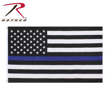 Rothco Thin Blue Line U.S. Flag