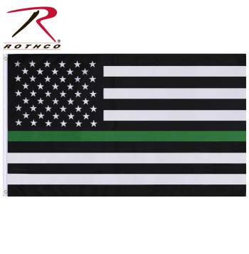 Rothco Thin Green Line Flag