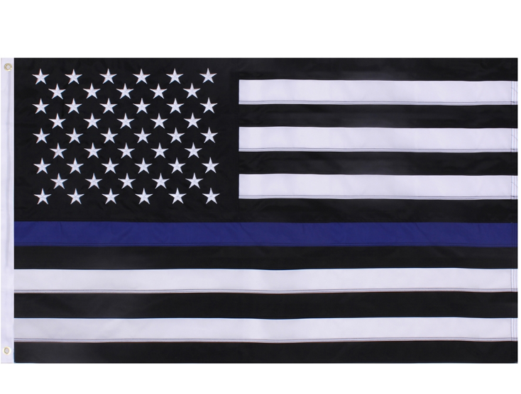 Rothco Deluxe Thin Blue Line Flag