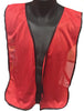 Red Mesh Safety Vest