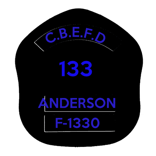 LA Short Style Fire Helmet Shield LAS5