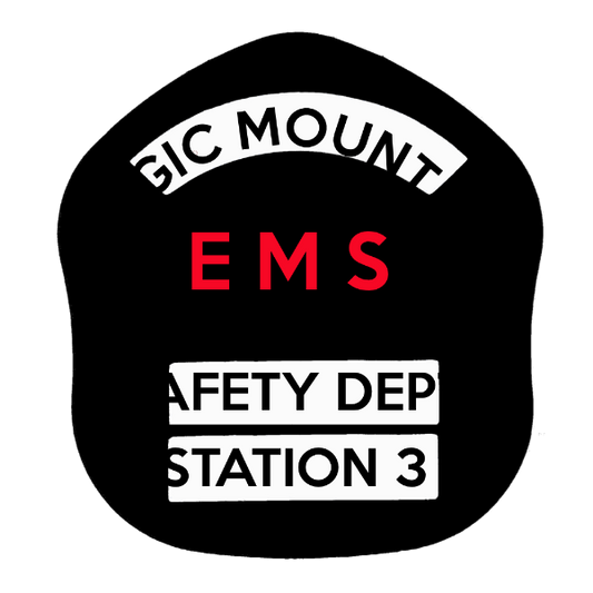 LA Short Style Fire Helmet Shield LAS5