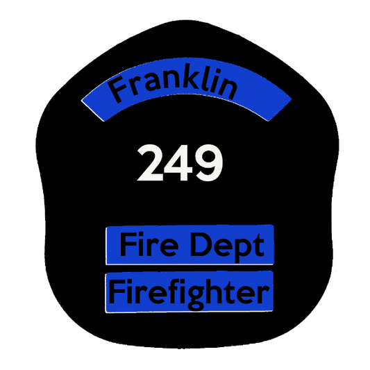 LA Short Style Fire Helmet Shield LAS5