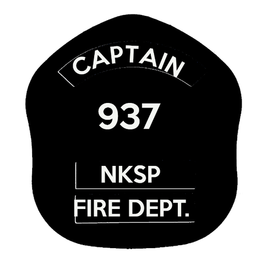 LA Short Style Fire Helmet Shield LAS5