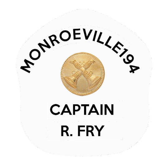 LA Short Style Fire Helmet Shield LAS5