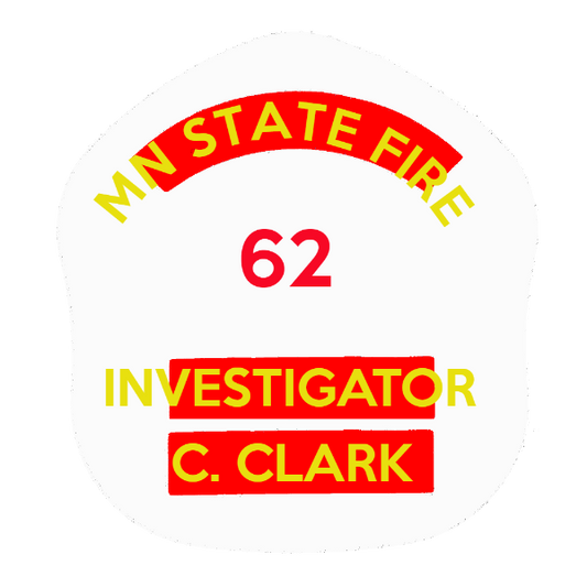 LA Short Style Fire Helmet Shield LAS5