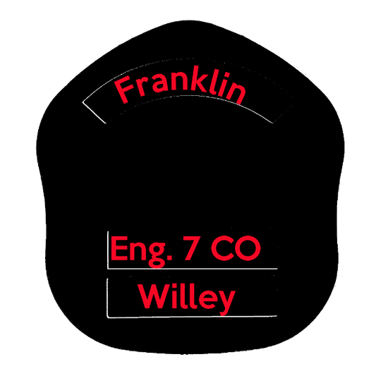 LA Short Style Fire Helmet Shield LAS5