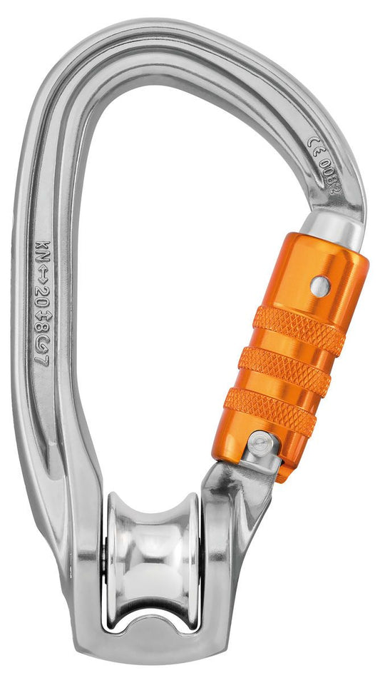 Petzl ROLLCLIP Z H-frame pulley carabiner