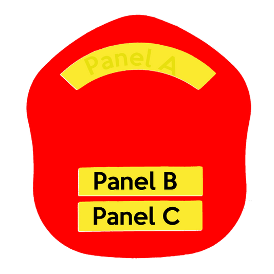 LA Short Style Fire Helmet Shield LAS5