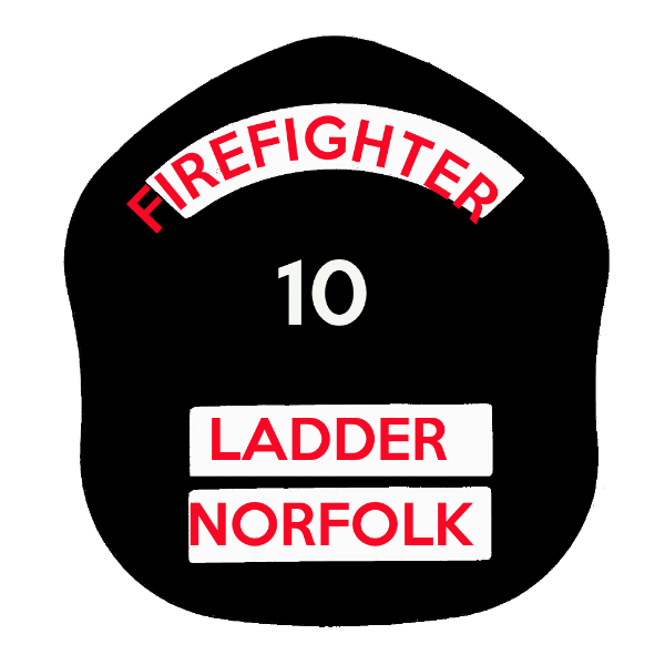 LA Short Style Fire Helmet Shield LAS5