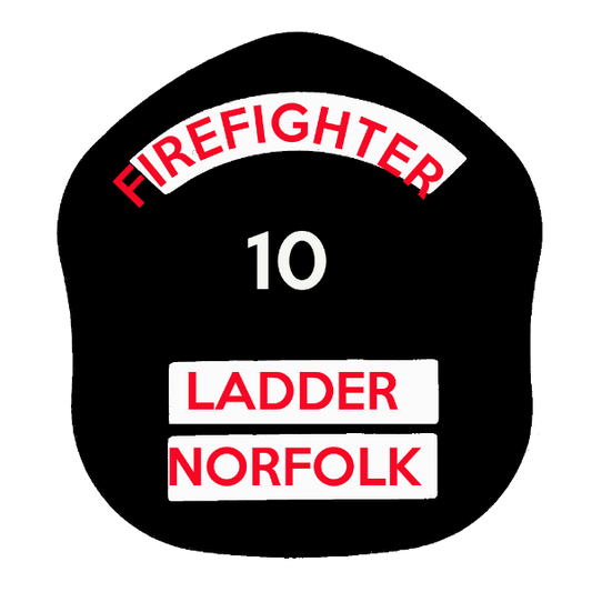 LA Short Style Fire Helmet Shield LAS5
