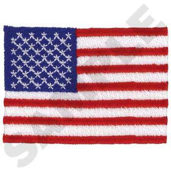 US Flag Embroidery