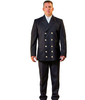 Anchor Uniform Double Breasted Coat With Bottom Flaps