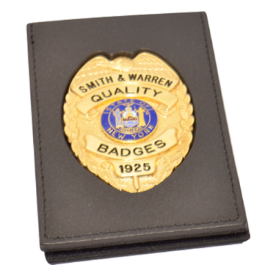 Smith & Warren Recessed Badge and ID Holder w/Neck Chain
