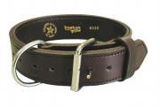 Boston Leather 2" K-9 Premium Leather Agitation Collar