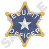 Security Officer Badge Embroidery