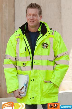 Game Sportswear The 6 In 1 Hi-Vis Jacket 