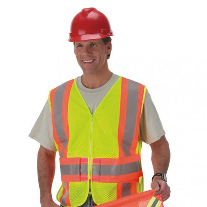 Open Side ANSI/ISEA Class 2 Mesh Vest