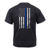 Thin Blue Line T-Shirt With Front Shield