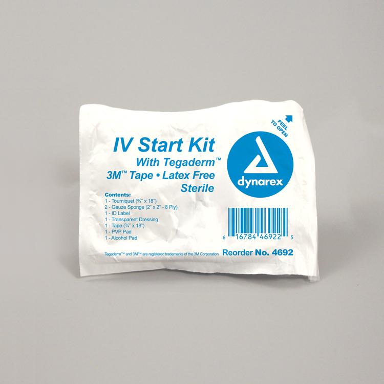 IV Start Kit w/ Tegaderm™ without Gloves