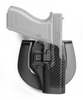 BLACKHAWK! Carbon Fiber CQC Holster with SERPA Technology (Right Hand) (Glock 19/23/32/36)