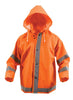 Rothco Safety Reflective Rain Jacket with Reflective Striping