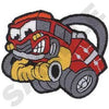 Roaring Fire Truck Embroidery