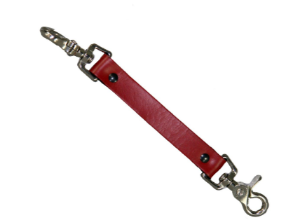 Boston Leather Anti-Sway Strap for Firefighter's Radio Strap