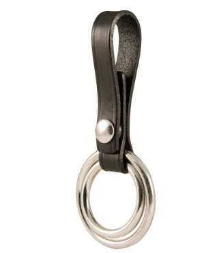 Boston Leather 1-1/2" & 2" Combo Steel Ring Holder