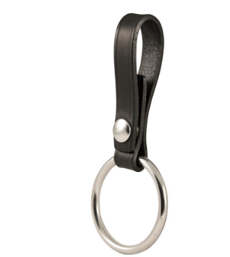 Boston Leather 2" Steel Ring Holder